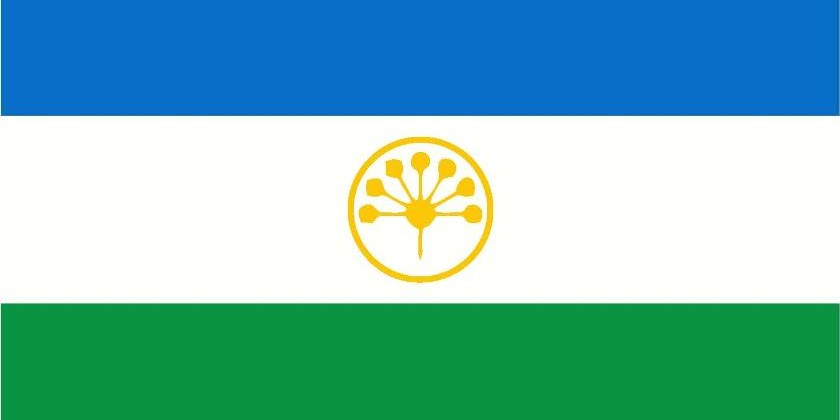 флаг республики Башкортостан