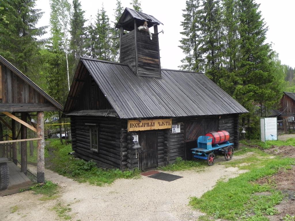 пожарная часть из д. Антыбары